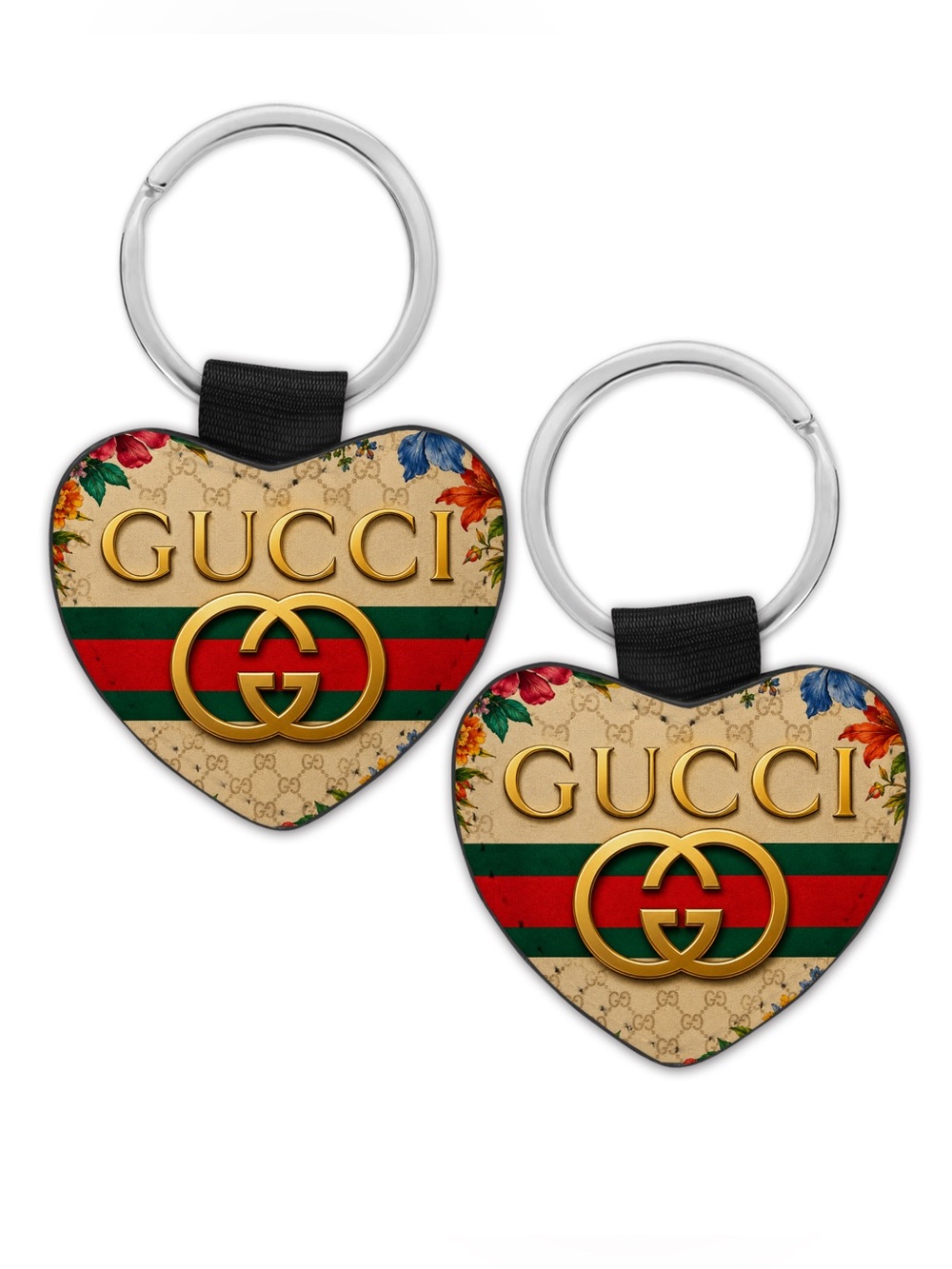 HANDMADE FASHION Heart Keychain